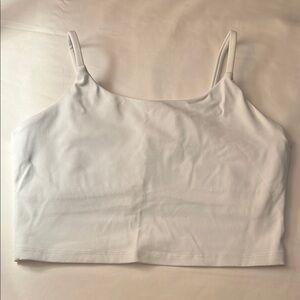 Amazon - White Women's Cami Bra Crop Top. Worn once.